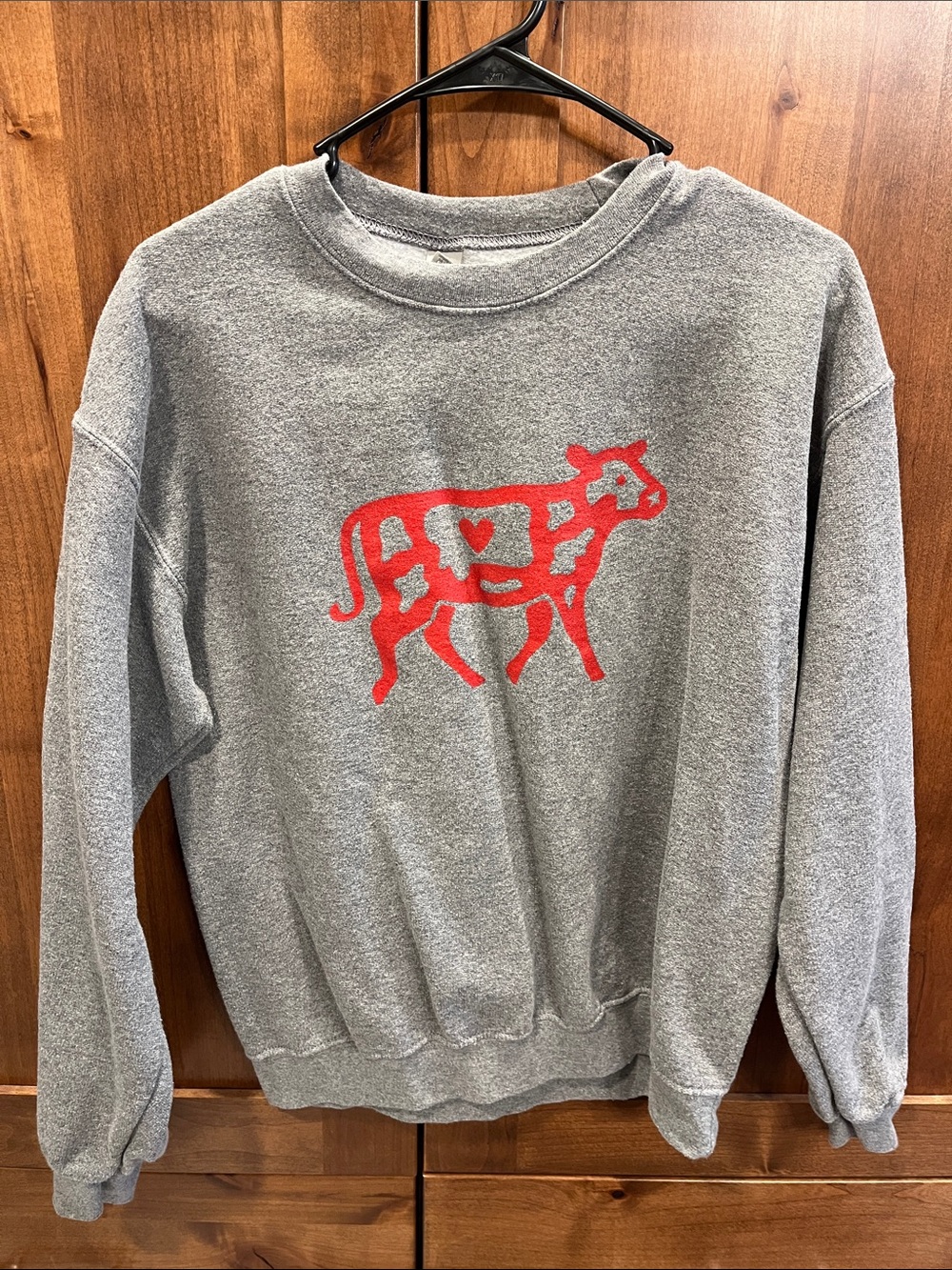 Red Cow Crewneck